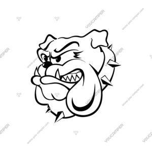 CANE CARTOON black